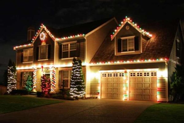 Outdoor christmas decor led