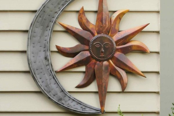 Metal art decor outdoor