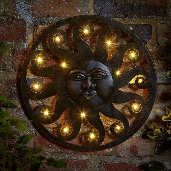 Sun outdoor wall decor