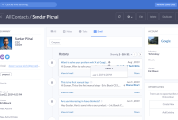 Crm email integration sync easy management